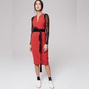 -AMANDA WAKELEY Maan Lenglh Dress